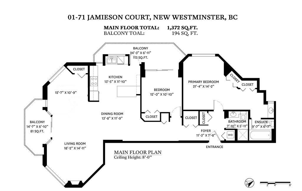 1401 71 Jamieson Court, Fraserview - r2863429 Image